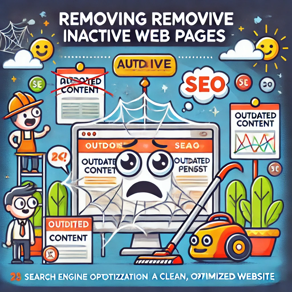 como eliminar paginas activas y mejorar el seo
