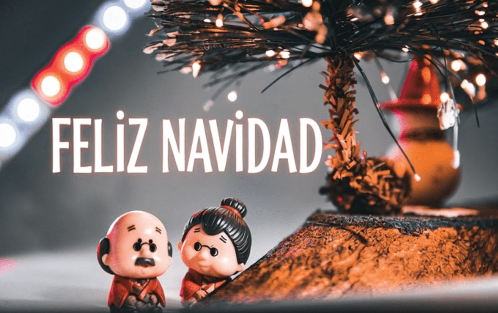 vídeos cortos felicitar navidad 2025